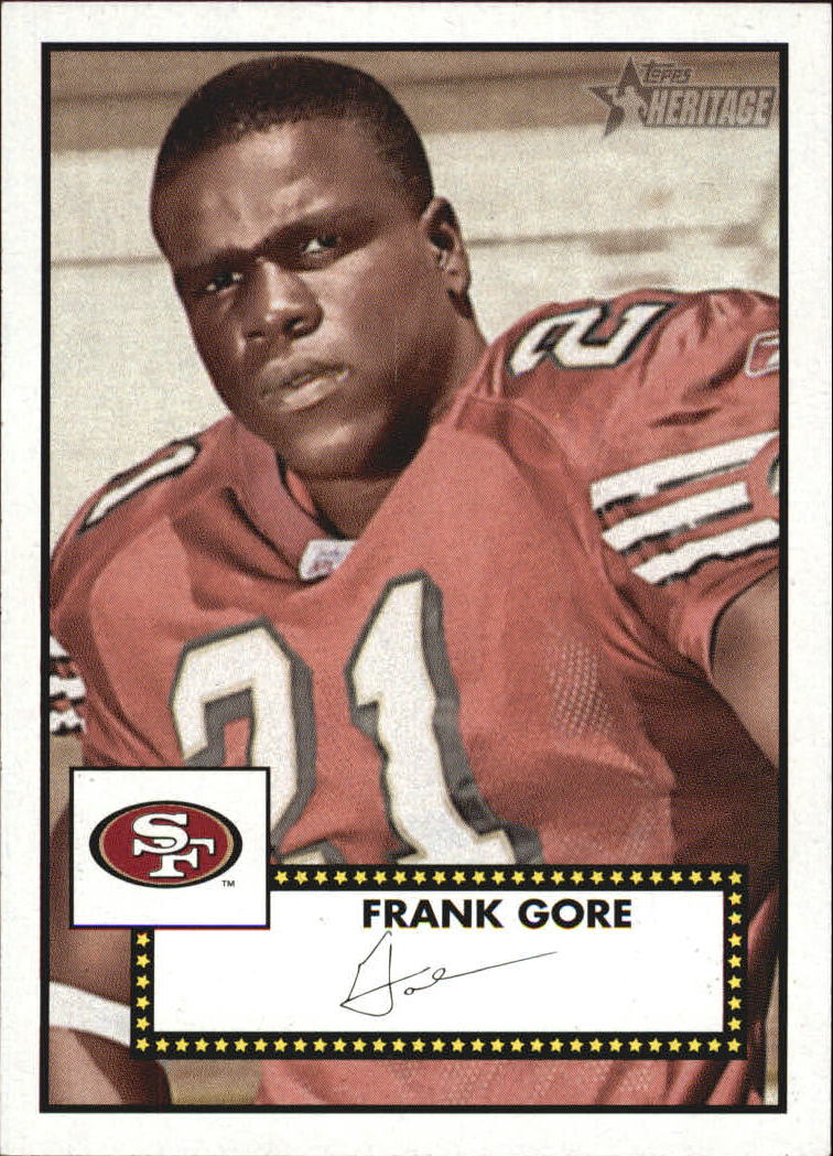 2006 Topps Heritage Black Backs #82 Frank Gore
