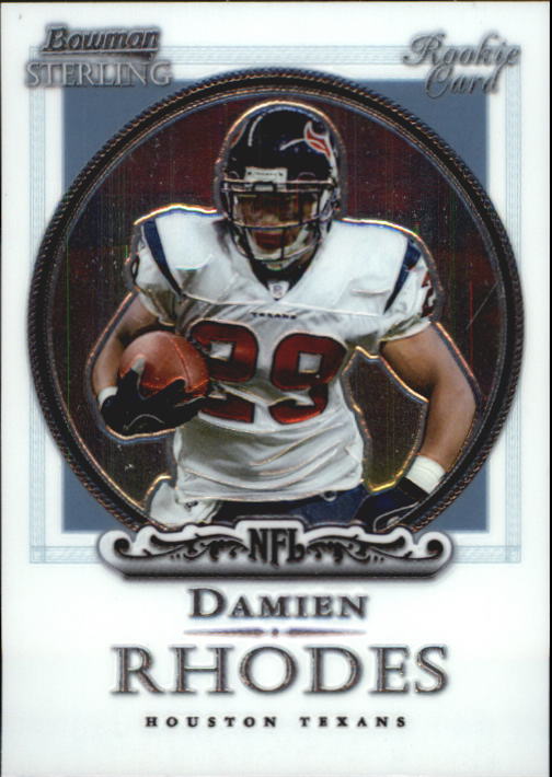 2006 Bowman Sterling #3 Damien Rhodes RC