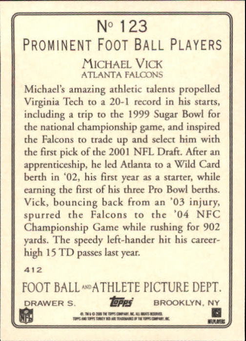 Sports Card Back