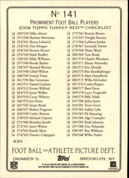 A1973- 2006 Topps Türkei Rot Fb #S 1-247 + Rookies -du Pick- 15 + Gratis US - Bild 273 von 435