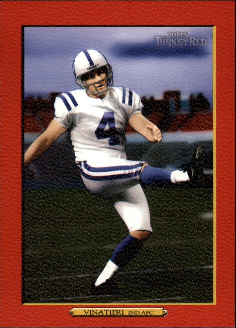 2006 Topps Turkey Red Red #12 Adam Vinatieri