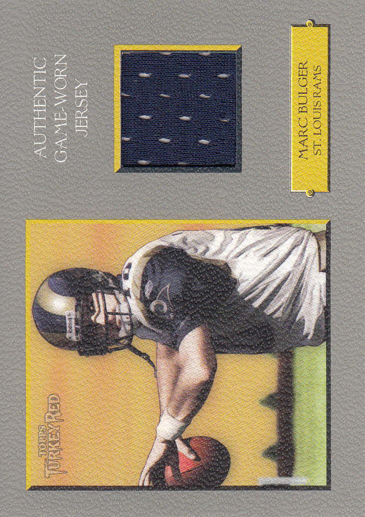 2006 Topps Turkey Red Relics Gray #MB Marc Bulger F