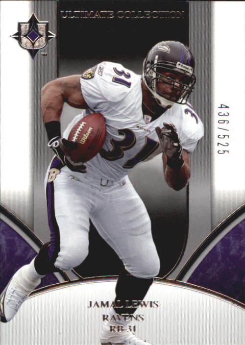 2006 Ultimate Collection Jersey Spectrum #U-LJL Jamal Lewis 01/40 Ravens at  's Sports Collectibles Store