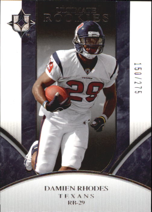 2006 Ultimate Collection #287 Damien Rhodes RC