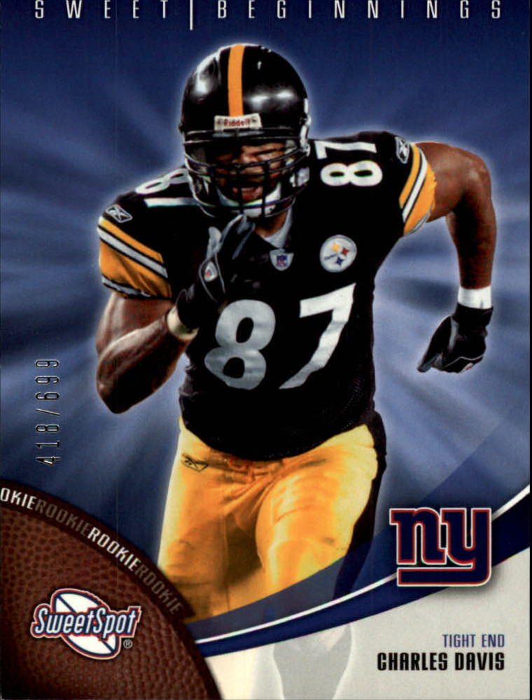 2006 Sweet Spot Football Card #120 Charles Davis Rookie /699 | eBay