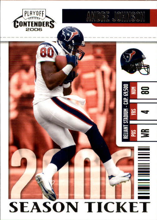 2006 Playoff Contenders #37 Andre Johnson