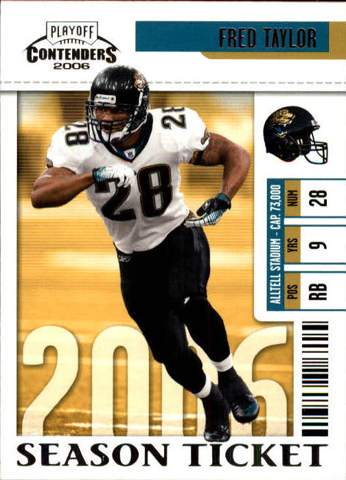 2006 Playoff Contenders #47 Fred Taylor