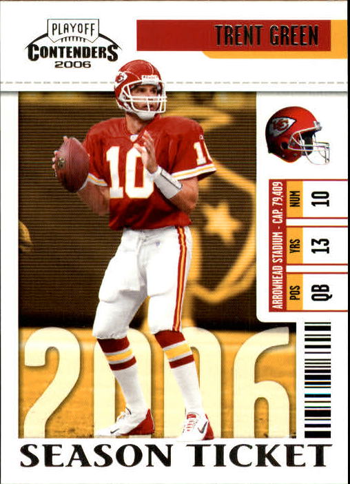 2006 Playoff Contenders #51 Trent Green