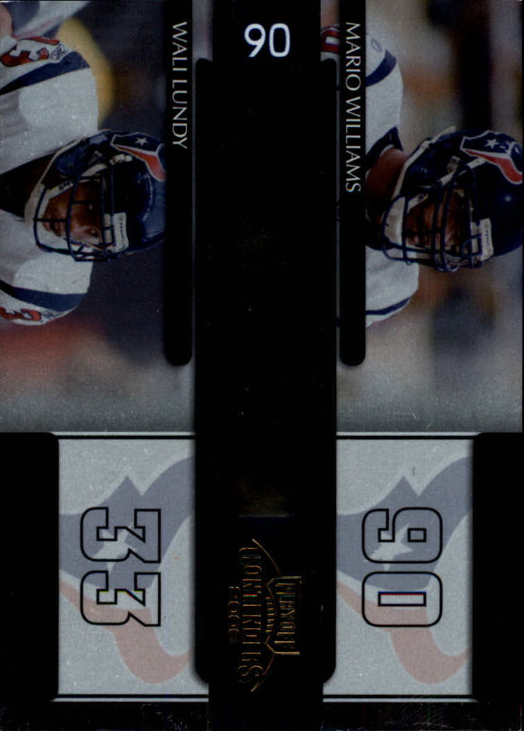 2006 Playoff Contenders Draft Class #1 Mario Williams/Wali Lundy