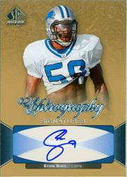 2006 SP Authentic Chirography #CHES Ernie Sims