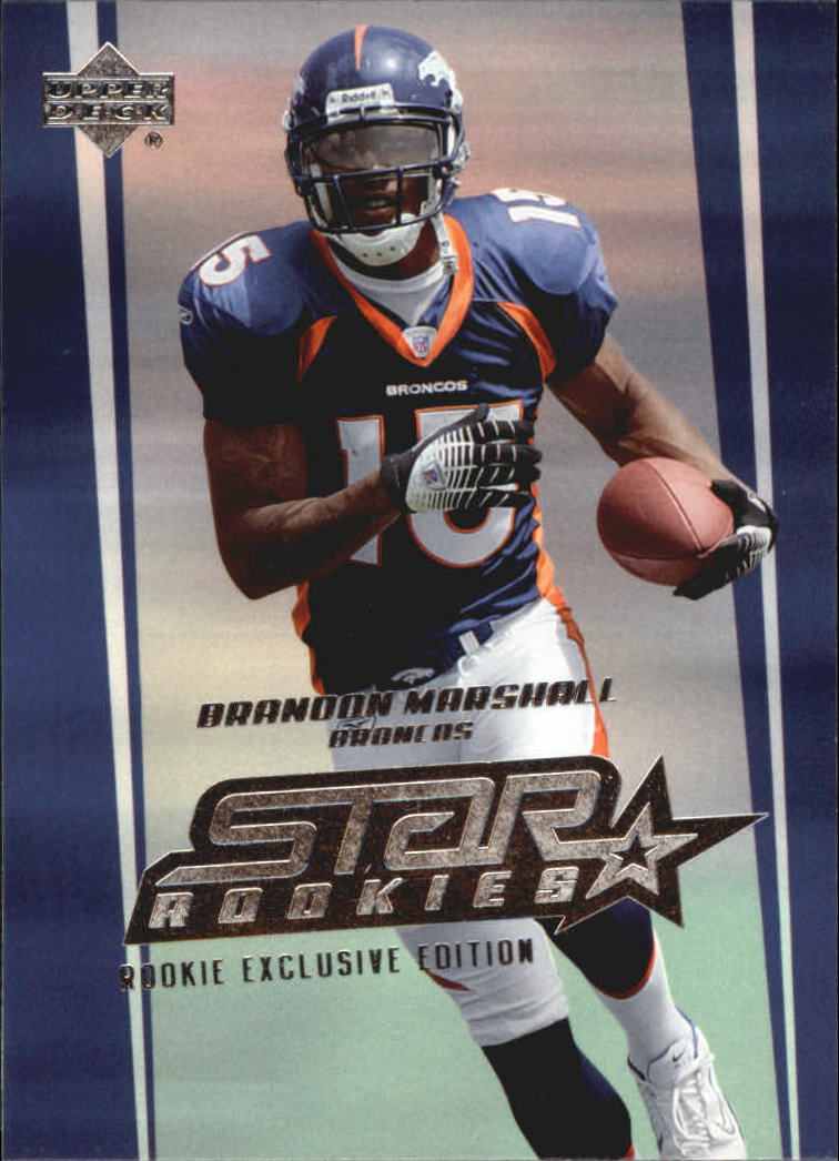2006 Upper Deck Exclusive Edition Rookies #246 Brandon Marshall