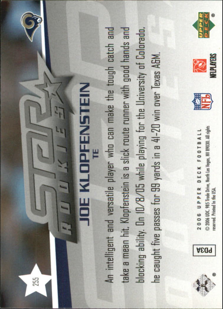 A2099- 2006 Upper Deck FB Card #s 201-275 +Inserts -You Pick- 15+ FREE US SHIP - Picture 247 of 396