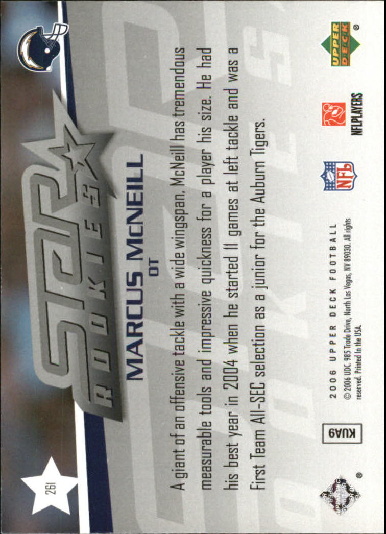 A2099- 2006 Upper Deck FB Card #s 201-275 +Inserts -You Pick- 15+ FREE US SHIP - Picture 257 of 396