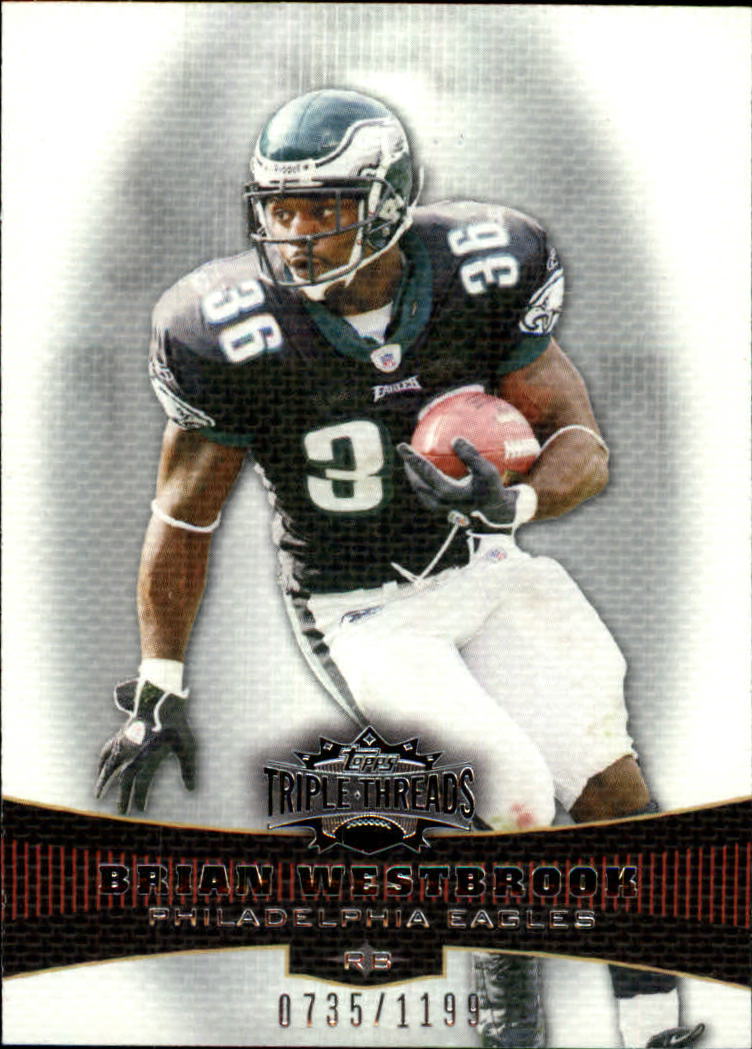 2006 Topps Triple Threads #7 Brian Westbrook