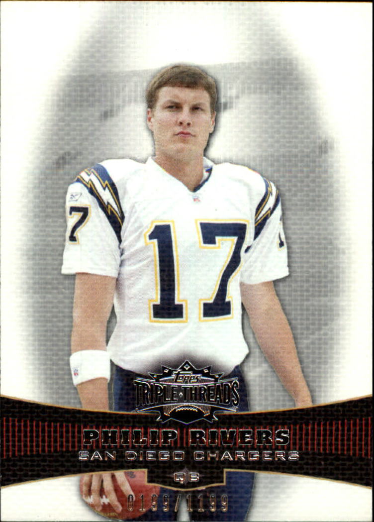 2006 Topps Triple Threads #40 Philip Rivers