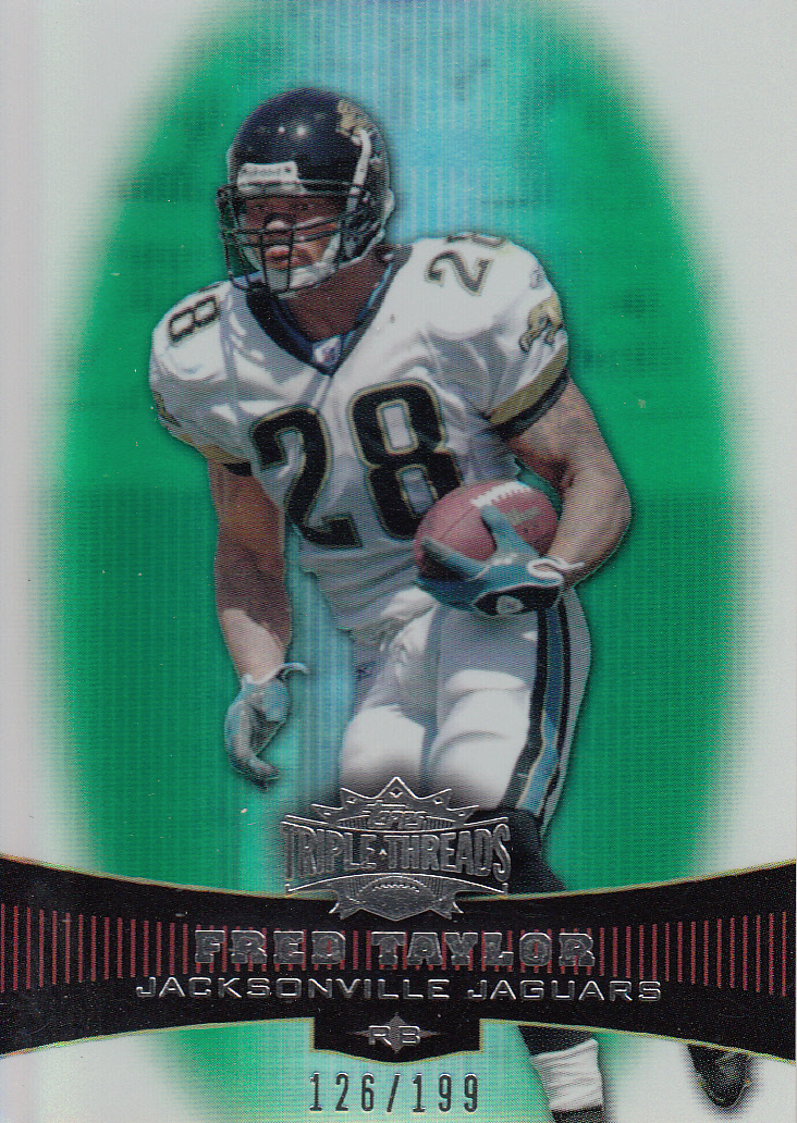 2006 Topps Triple Threads Emerald #20 Fred Taylor