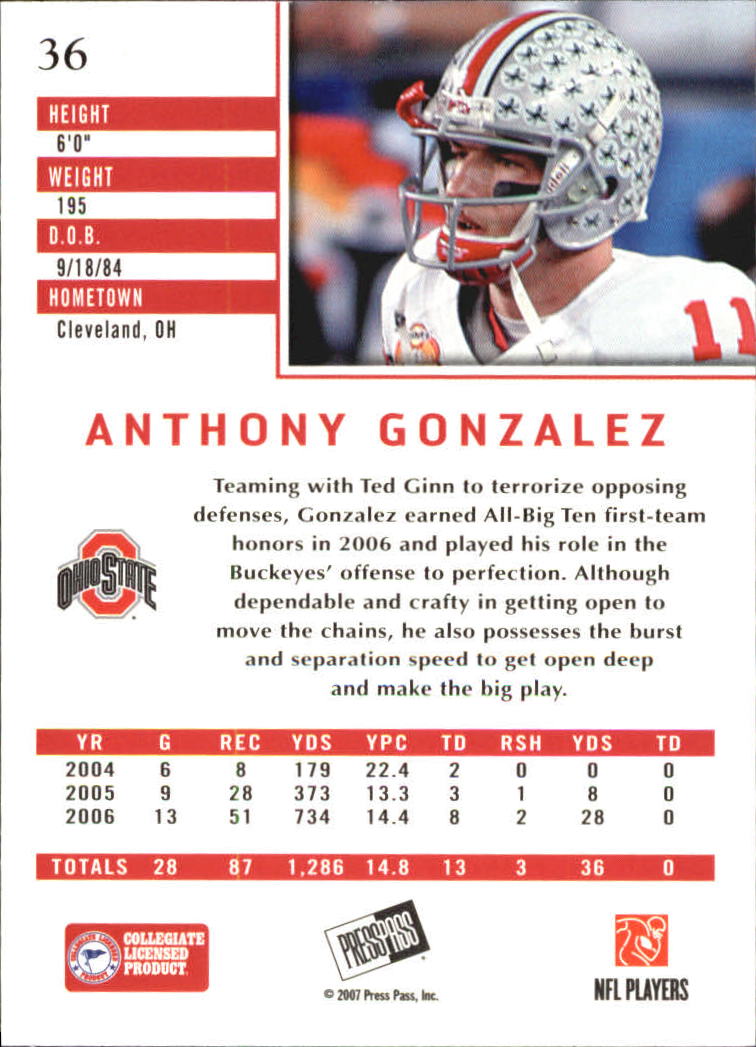 2007 Press Pass SE Football Cards - Picture 13 of 33