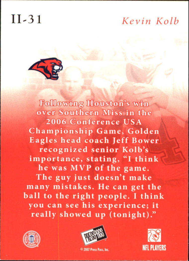 2007 Press Pass SE Football Cards - Picture 29 of 33