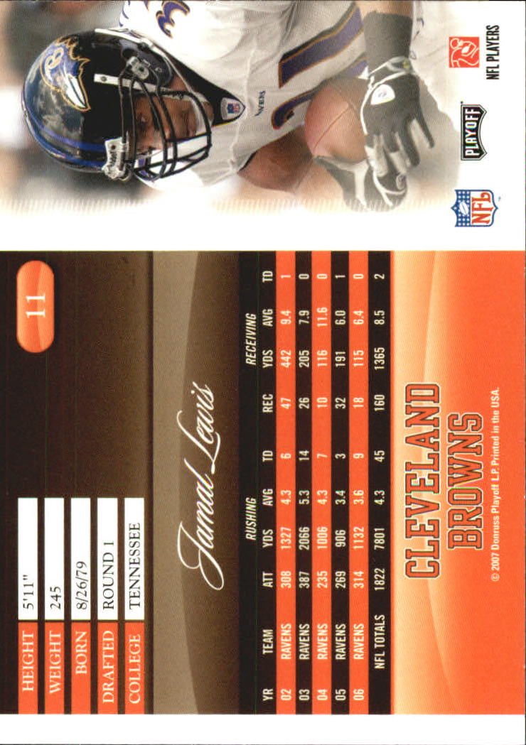 A2071- 2007 Playoff Prestige FB #s 1-250 +Rookies -You Pick- 15+ FREE US SHIP - Picture 181 of 471