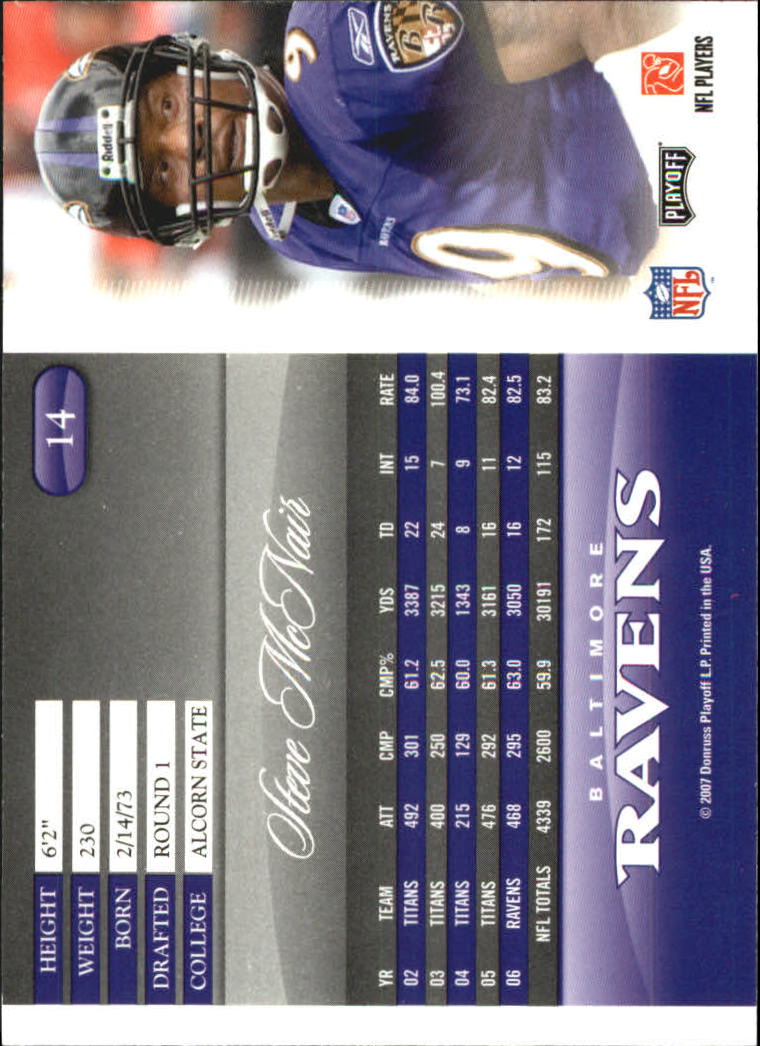 A2071- 2007 Playoff Prestige FB #s 1-250 +Rookies -You Pick- 15+ FREE US SHIP - Picture 223 of 471