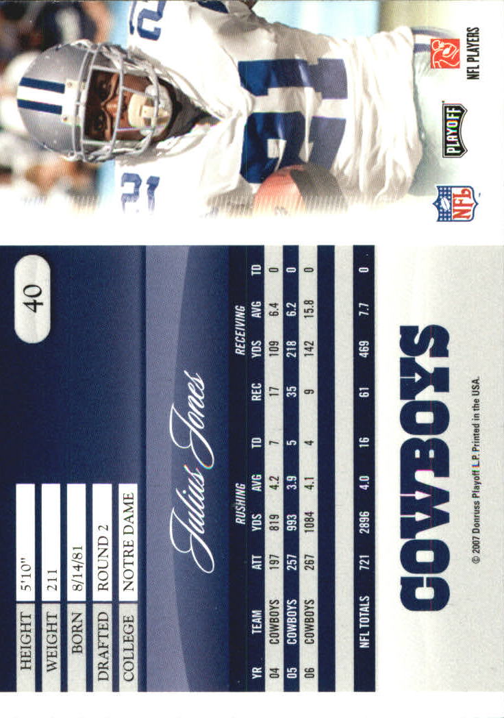 A2071- 2007 Playoff Prestige FB #s 1-250 +Rookies -You Pick- 15+ FREE US SHIP - Picture 89 of 471