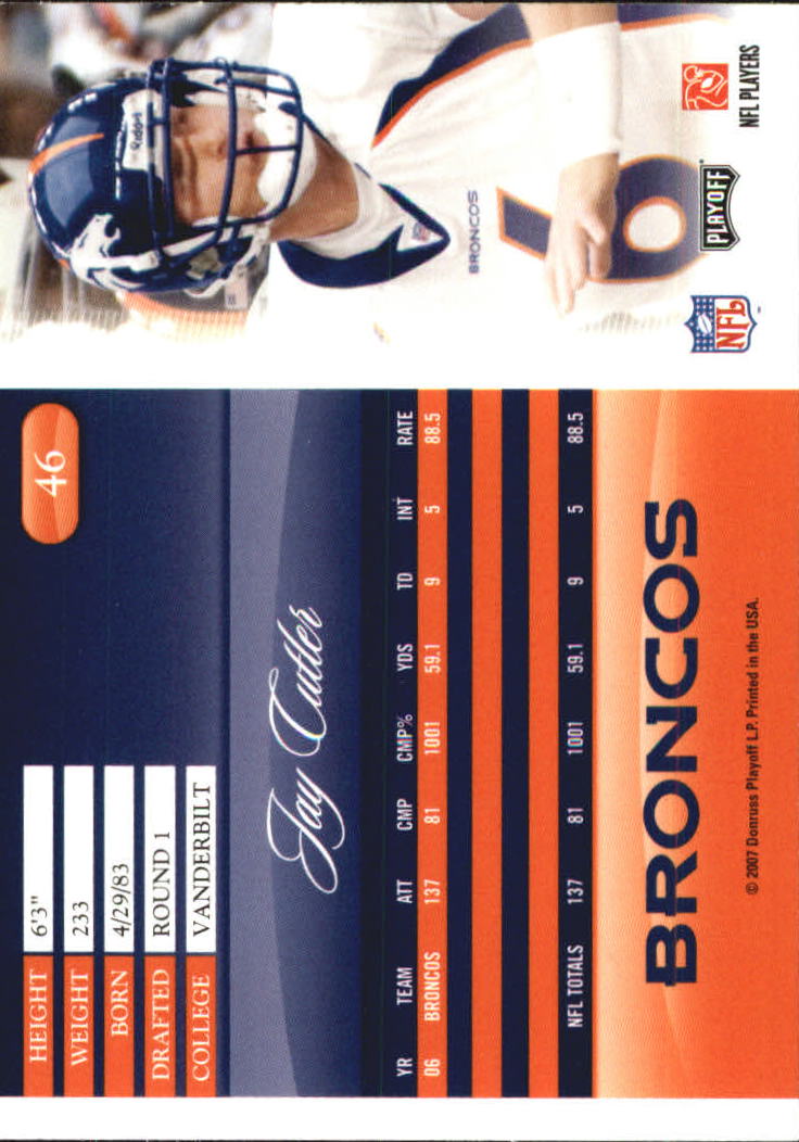 A2071- 2007 Playoff Prestige FB #s 1-250 +Rookies -You Pick- 15+ FREE US SHIP - Picture 113 of 471