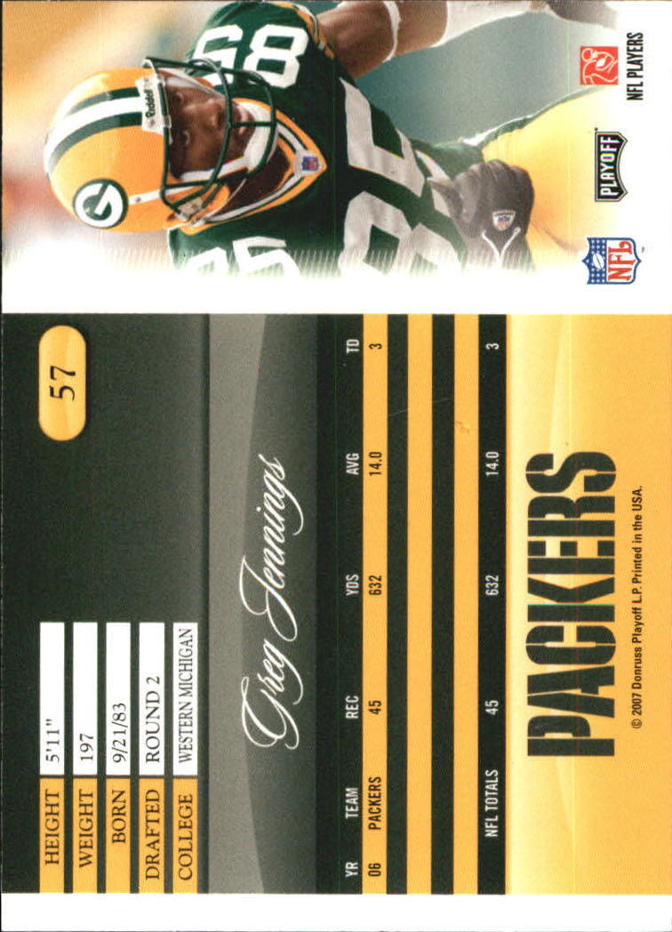 A2071- 2007 Playoff Prestige FB #s 1-250 +Rookies -You Pick- 15+ FREE US SHIP - Picture 115 of 471