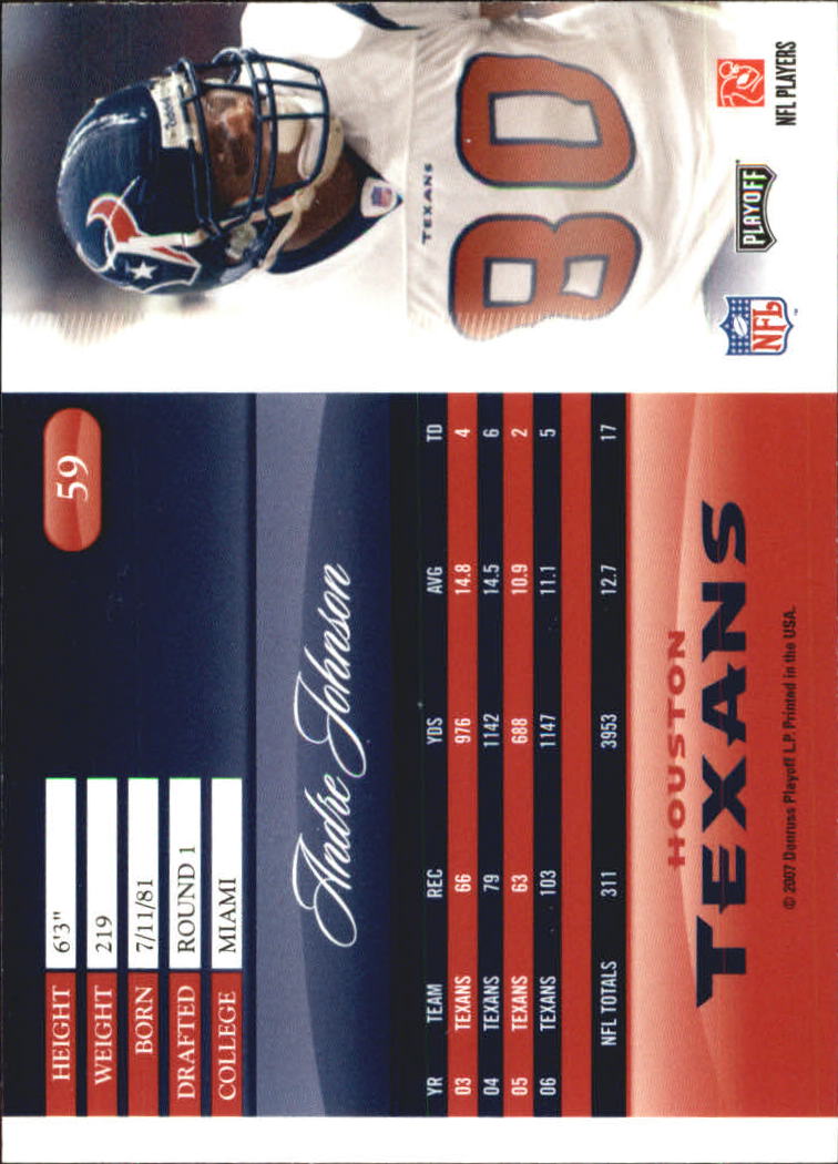 A2071- 2007 Playoff Prestige FB #s 1-250 +Rookies -You Pick- 15+ FREE US SHIP - Picture 263 of 471