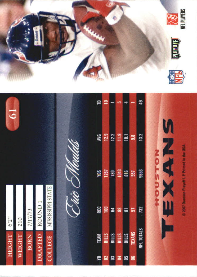 A2071- 2007 Playoff Prestige FB #s 1-250 +Rookies -You Pick- 15+ FREE US SHIP - Picture 65 of 471