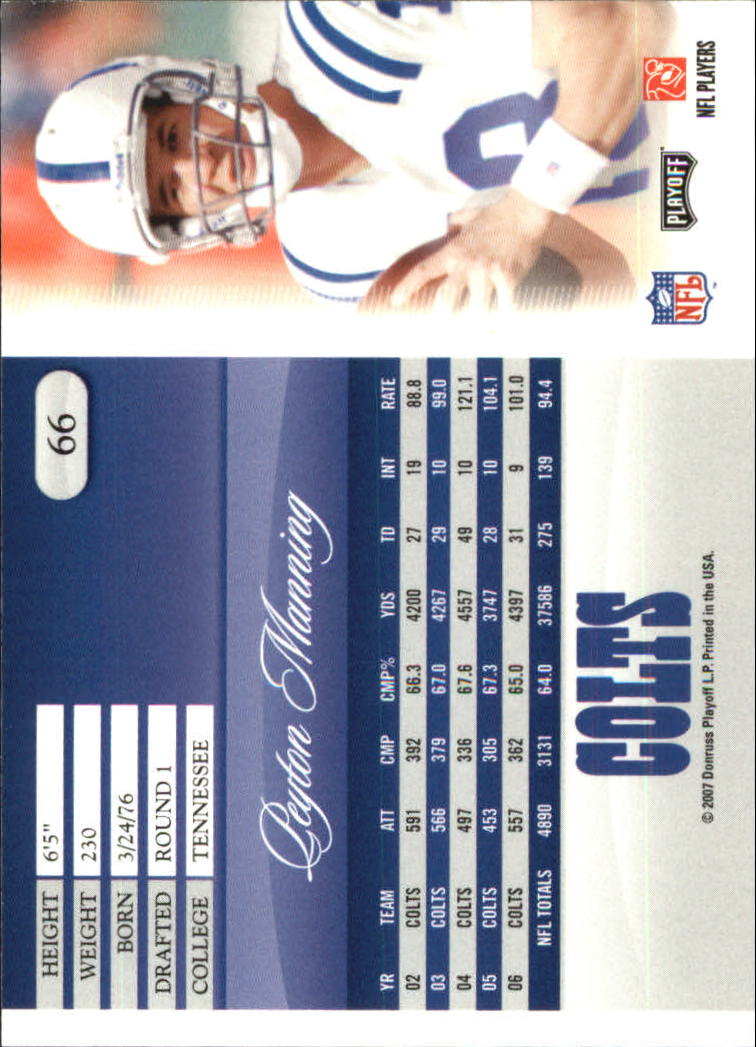 A2071- 2007 Playoff Prestige FB #s 1-250 +Rookies -You Pick- 15+ FREE US SHIP - Picture 429 of 471
