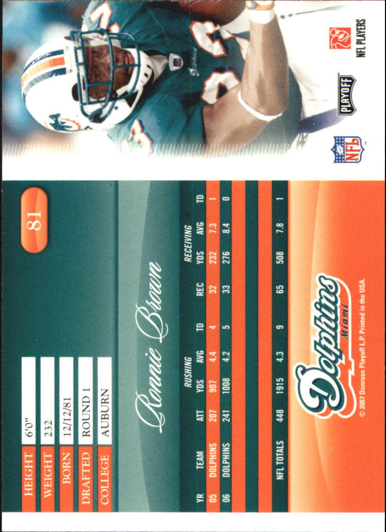 A2071- 2007 Playoff Prestige FB #s 1-250 +Rookies -You Pick- 15+ FREE US SHIP - Picture 31 of 471