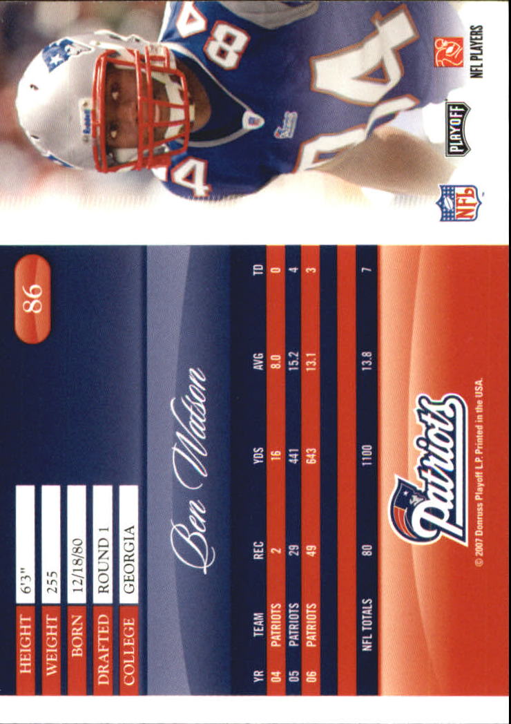 A2071- 2007 Playoff Prestige FB #s 1-250 +Rookies -You Pick- 15+ FREE US SHIP - Picture 21 of 471