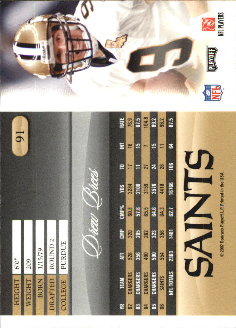 A2071- 2007 Playoff Prestige FB #s 1-250 +Rookies -You Pick- 15+ FREE US SHIP - Picture 297 of 471