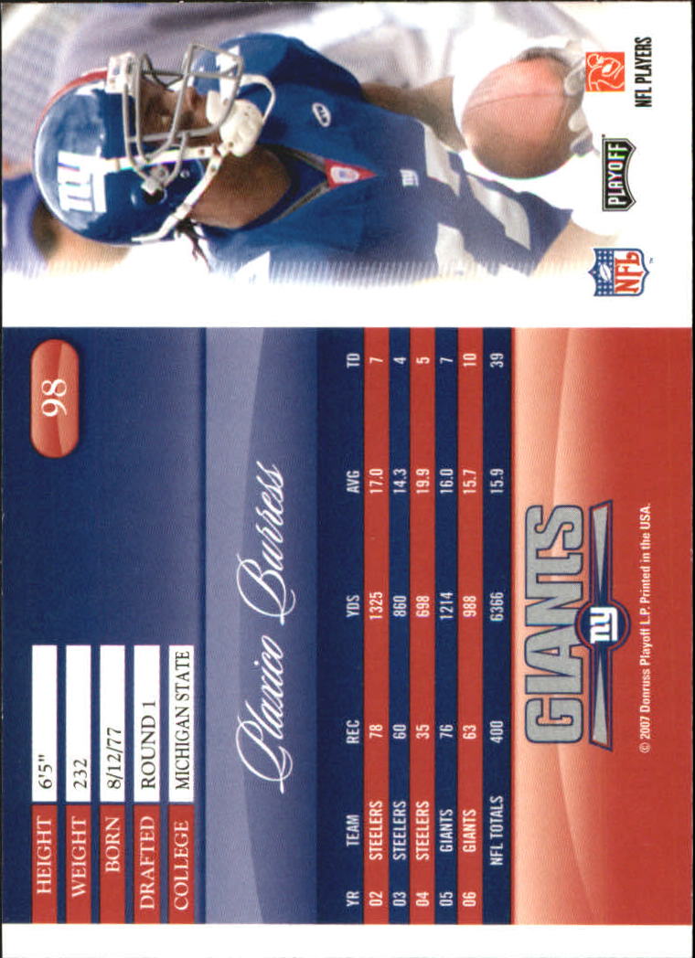A2071- 2007 Playoff Prestige FB #s 1-250 +Rookies -You Pick- 15+ FREE US SHIP - Picture 61 of 471