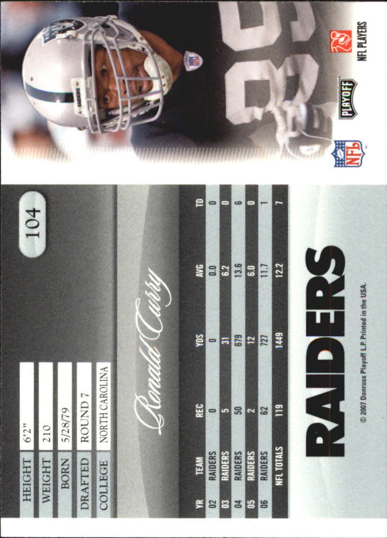 A2071- 2007 Playoff Prestige FB #s 1-250 +Rookies -You Pick- 15+ FREE US SHIP - Picture 79 of 471
