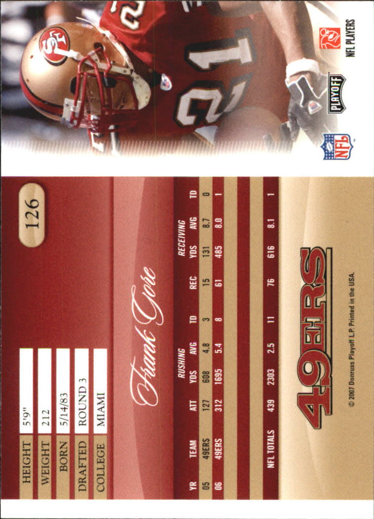 A2071- 2007 Playoff Prestige FB #s 1-250 +Rookies -You Pick- 15+ FREE US SHIP - Picture 279 of 471