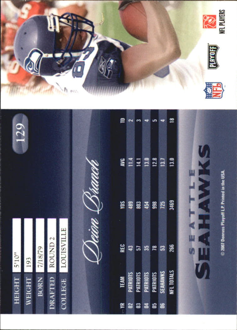 A2071- 2007 Playoff Prestige FB #s 1-250 +Rookies -You Pick- 15+ FREE US SHIP - Picture 29 of 471