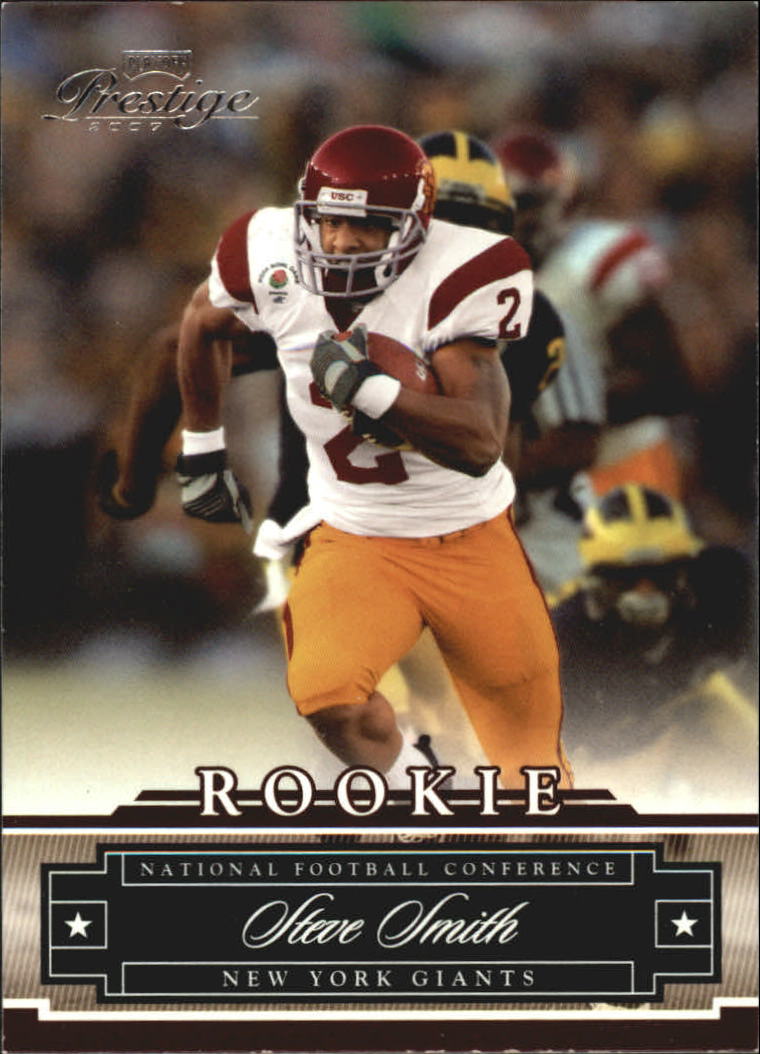 2007 Playoff Prestige #172 Steve Smith USC RC