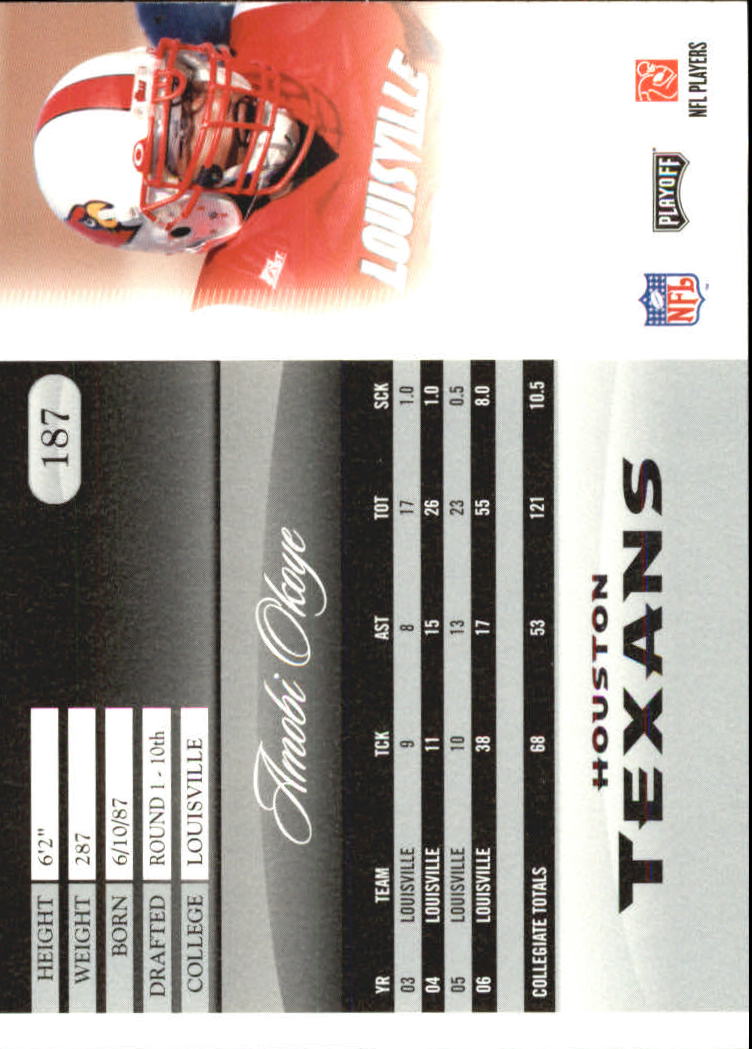 A2071- 2007 Playoff Prestige FB #s 1-250 +Rookies -You Pick- 15+ FREE US SHIP - Picture 427 of 471