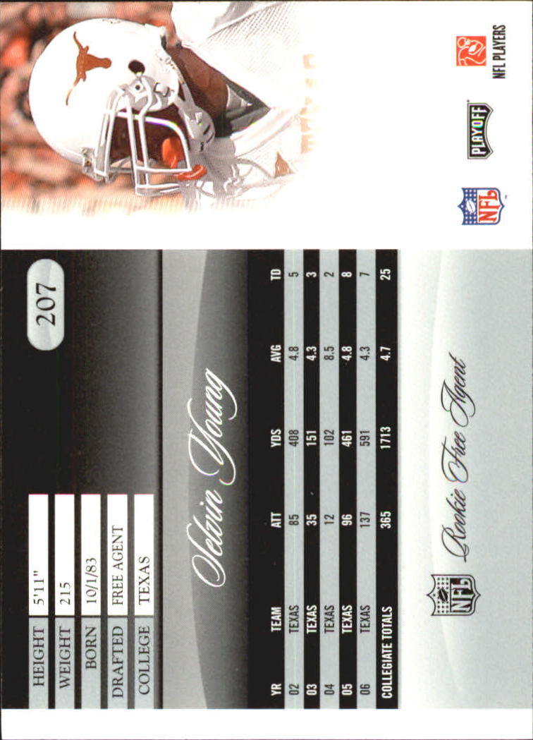 A2071- 2007 Playoff Prestige FB #s 1-250 +Rookies -You Pick- 15+ FREE US SHIP - Picture 359 of 471