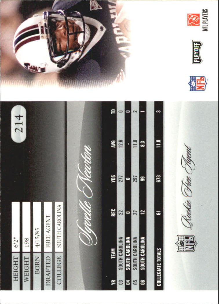 A2071- 2007 Playoff Prestige FB #s 1-250 +Rookies -You Pick- 15+ FREE US SHIP - Picture 441 of 471