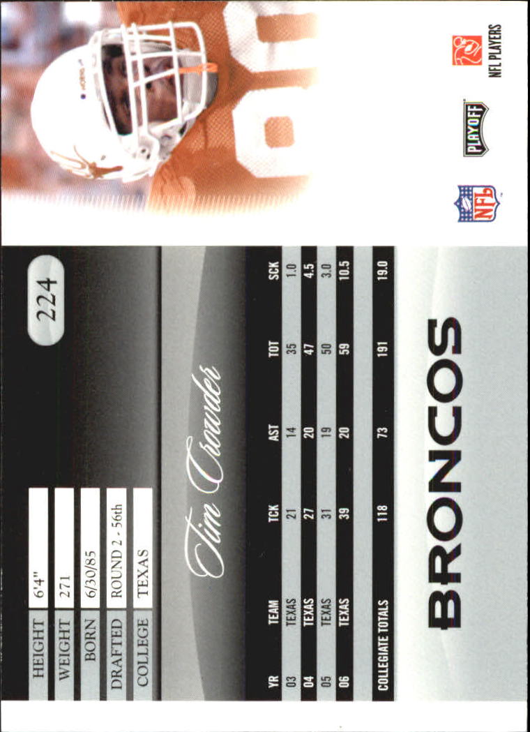 A2071- 2007 Playoff Prestige FB #s 1-250 +Rookies -You Pick- 15+ FREE US SHIP - Picture 379 of 471
