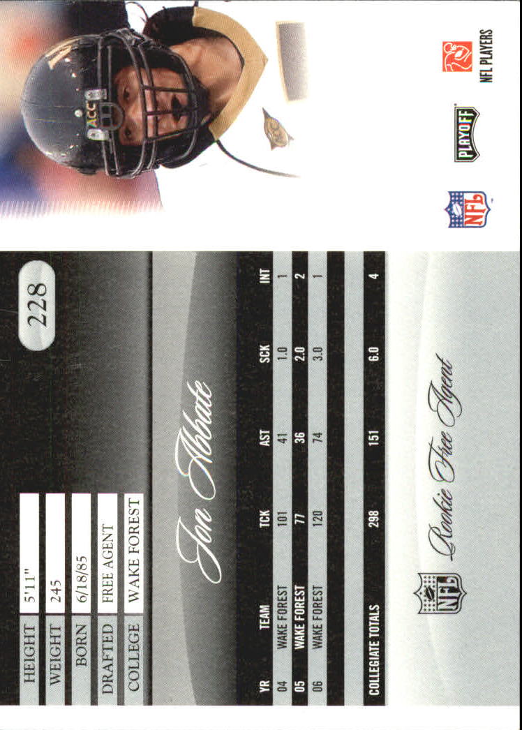 A2071- 2007 Playoff Prestige FB #s 1-250 +Rookies -You Pick- 15+ FREE US SHIP - Picture 341 of 471