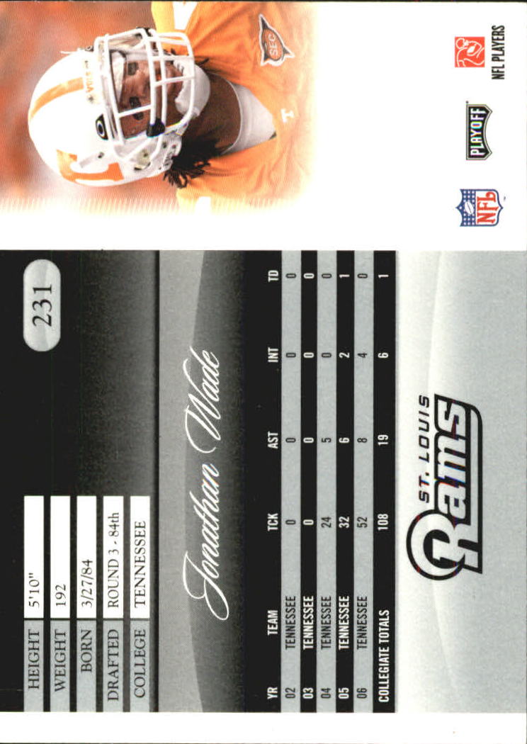 A2071- 2007 Playoff Prestige FB #s 1-250 +Rookies -You Pick- 15+ FREE US SHIP - Picture 413 of 471