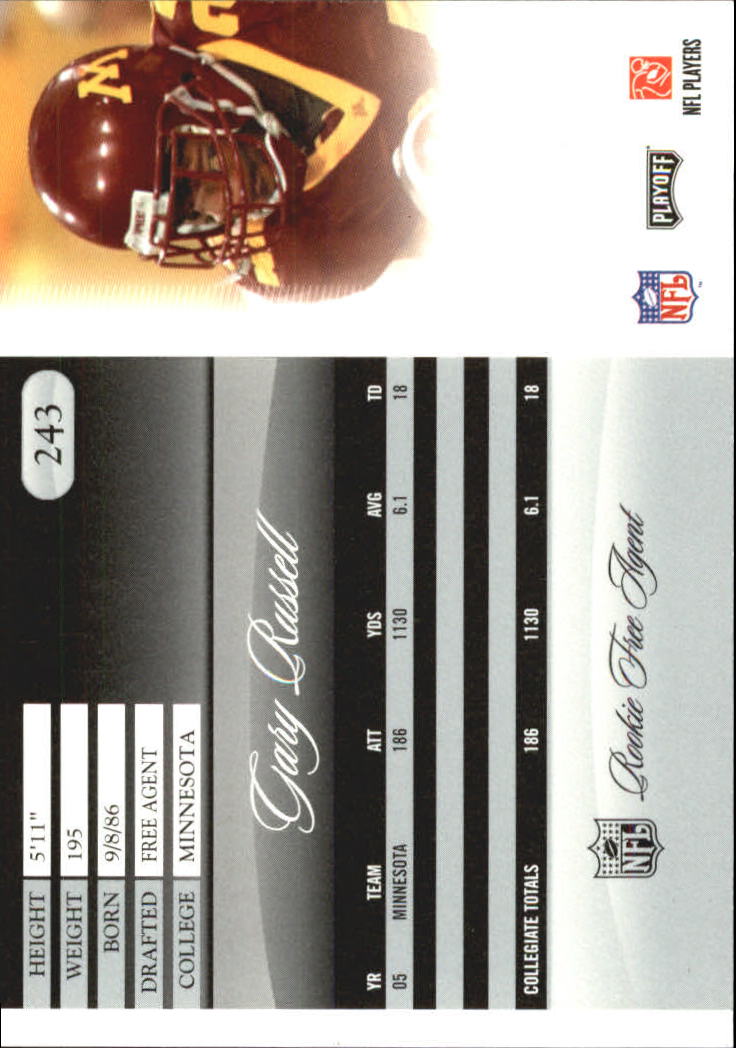 A2071- 2007 Playoff Prestige FB #s 1-250 +Rookies -You Pick- 15+ FREE US SHIP - Picture 443 of 471