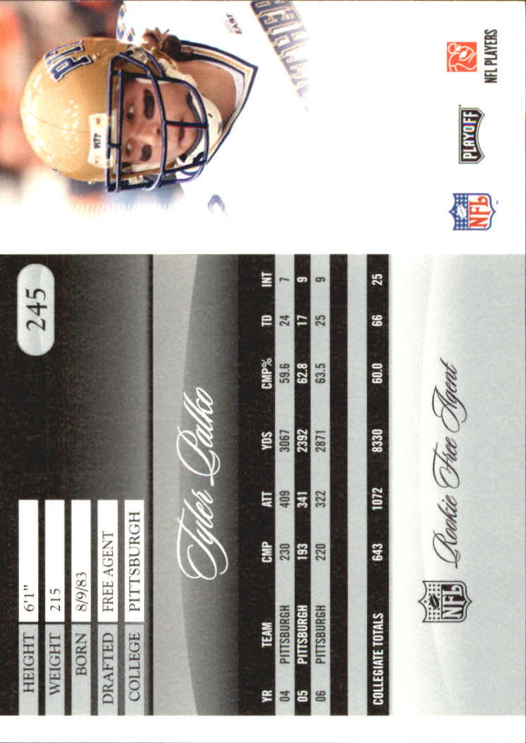 A2071- 2007 Playoff Prestige FB #s 1-250 +Rookies -You Pick- 15+ FREE US SHIP - Picture 451 of 471
