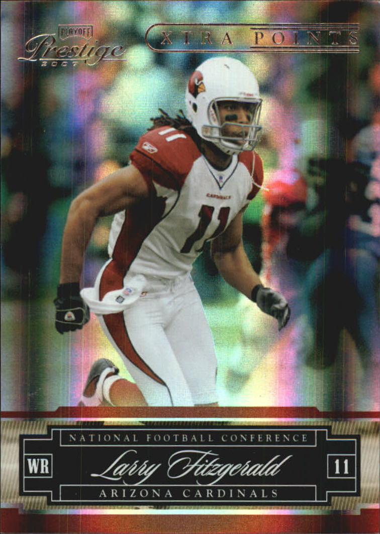 2007 Playoff Prestige Xtra Points Red #3 Larry Fitzgerald