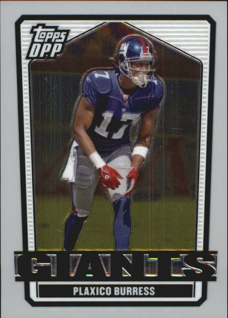 2007 Topps Draft Picks and Prospects Chrome Silver #43 Plaxico Burress