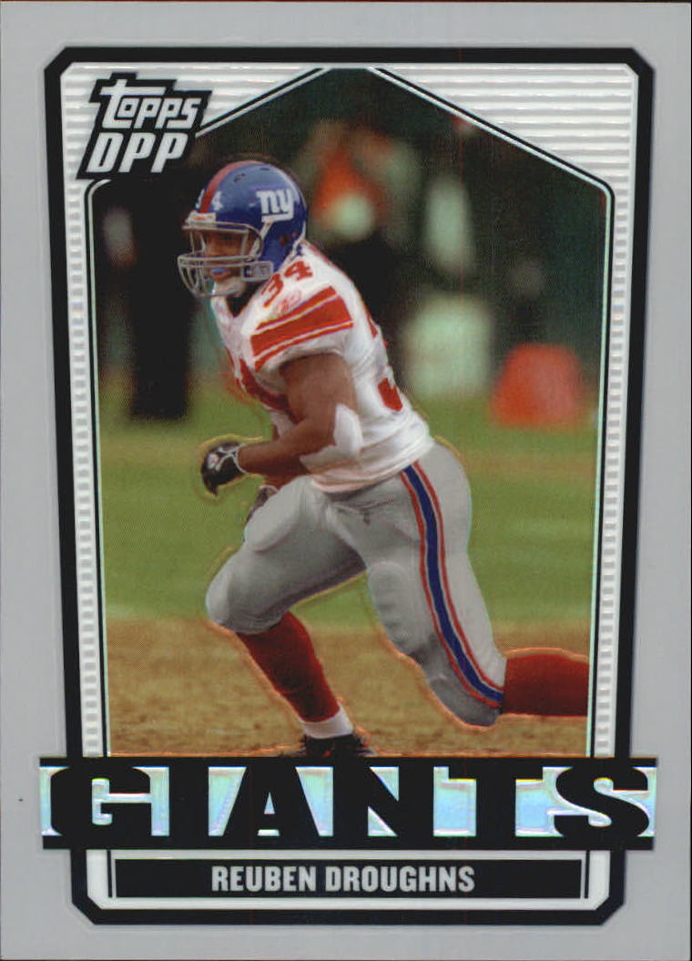 2007 Topps Draft Picks and Prospects Chrome Silver Refractors #9 Reuben Droughns