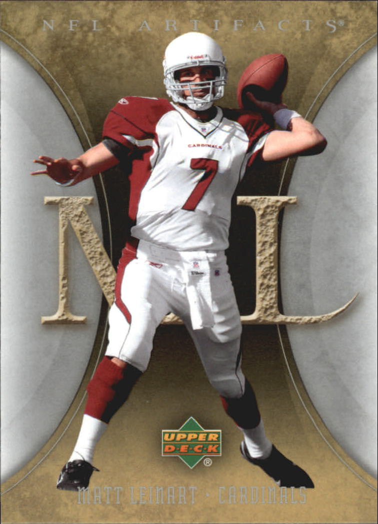 2007 Artifacts (Upper Deck) Football "Main Set" Cards #1 to #200